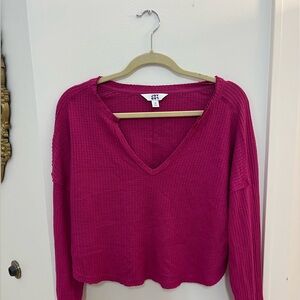 target joy lab berry color long sleeve top